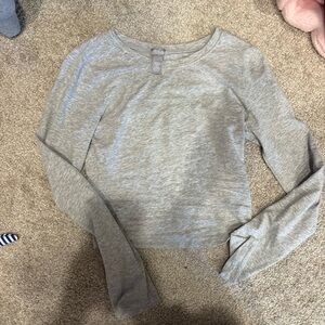 Tilly’s Grey cropped Long sleeve